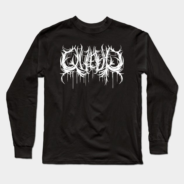 Queer - Heavy Metal Pride Long Sleeve T-Shirt by Manfish Inc.